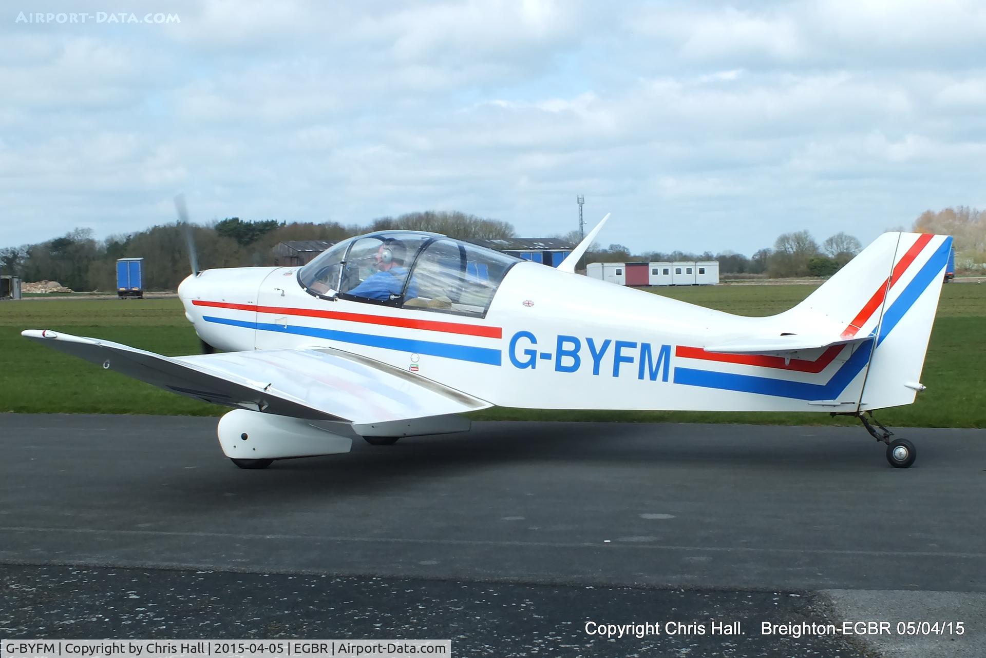 G-BYFM, 2000 Jodel DR-1050 M1 Excellence Replica C/N PFA 304-13237, at the Easter Homebuilt Aircraft Fly-in