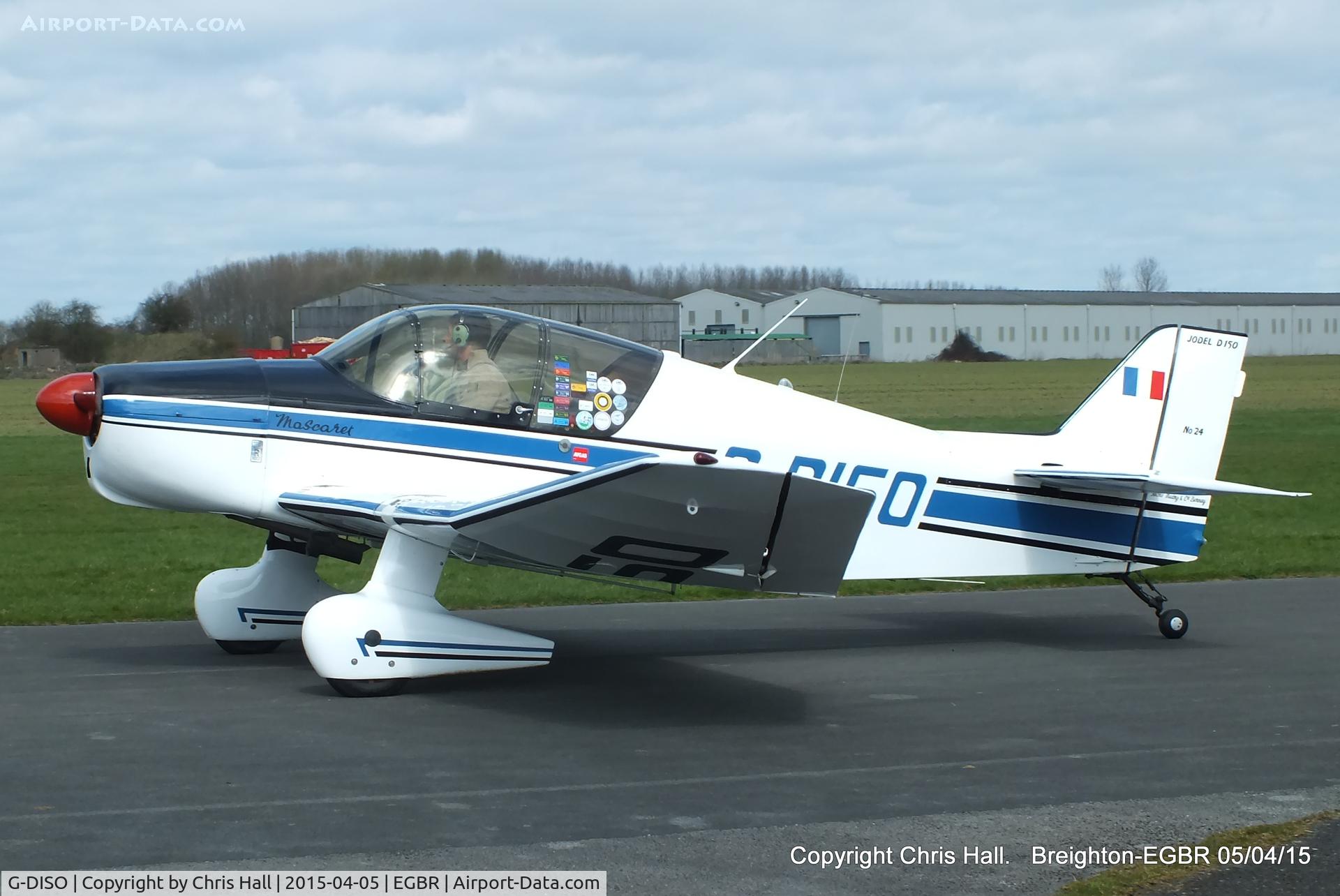 G-DISO, 1963 SAN Jodel D-150 Mascaret C/N 24, at the Easter Homebuilt Aircraft Fly-in