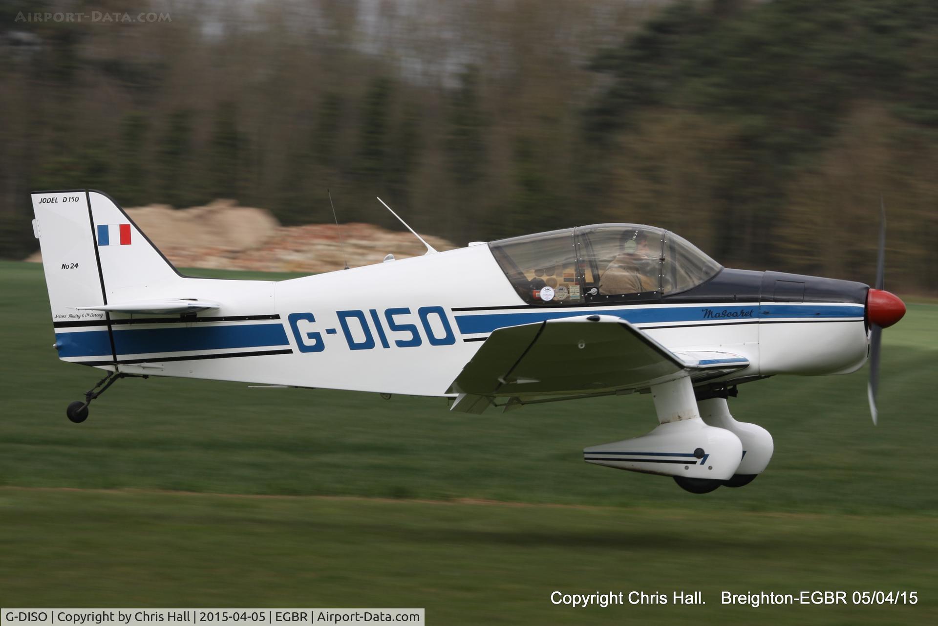G-DISO, 1963 SAN Jodel D-150 Mascaret C/N 24, at the Easter Homebuilt Aircraft Fly-in