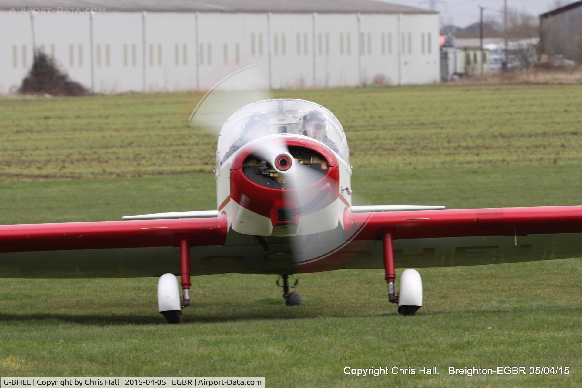 G-BHEL, 1957 SAN Jodel D-117 C/N 735, at the Easter Homebuilt Aircraft Fly-in