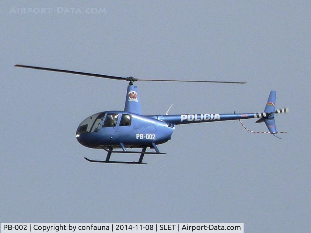 PB-002, Robinson R44 Raven II C/N 13372, Patrolling Santa Cruz city
