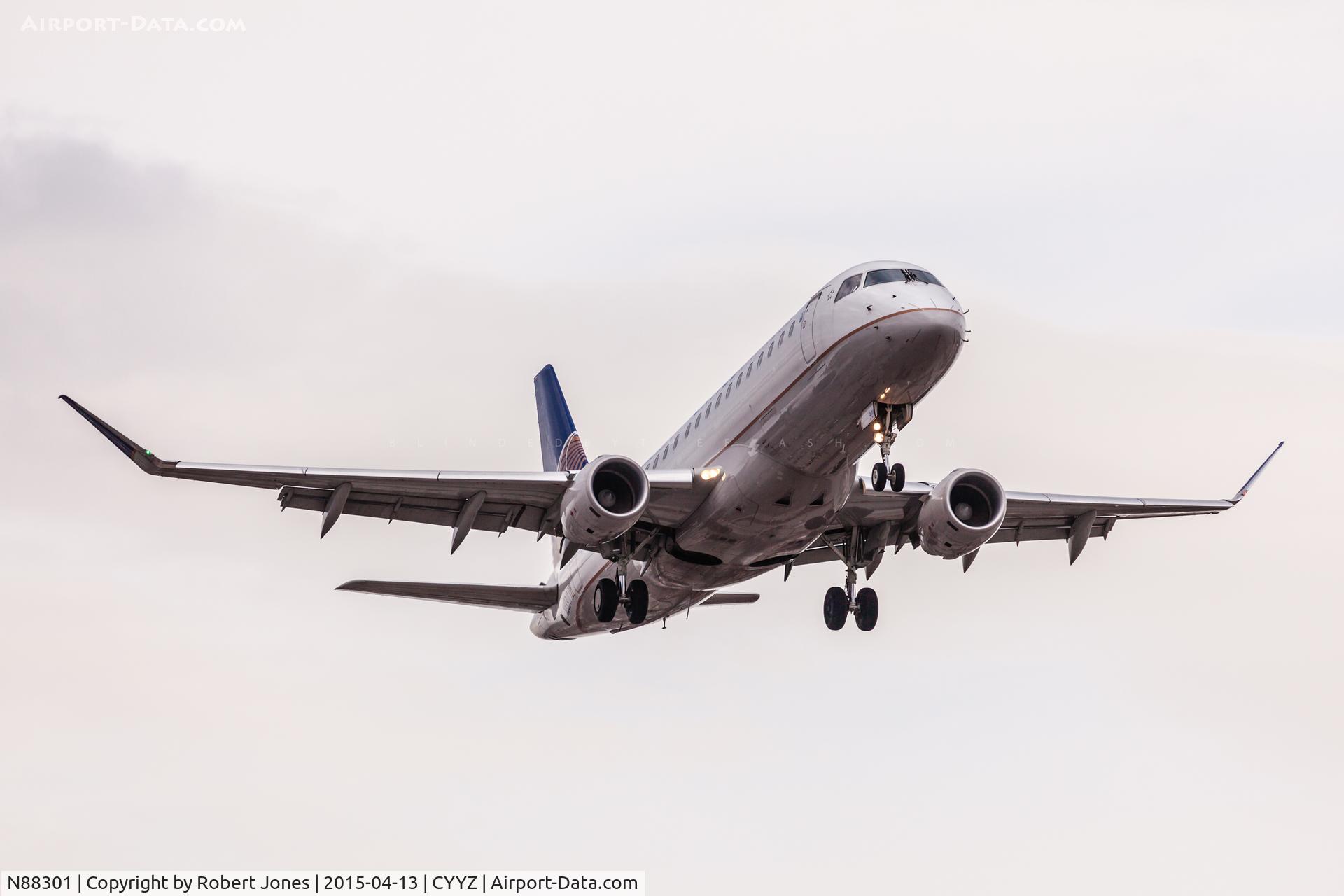 N88301, 2014 Embraer 175LR (ERJ-170-200LR) C/N 17000388, At Toronto Pearson