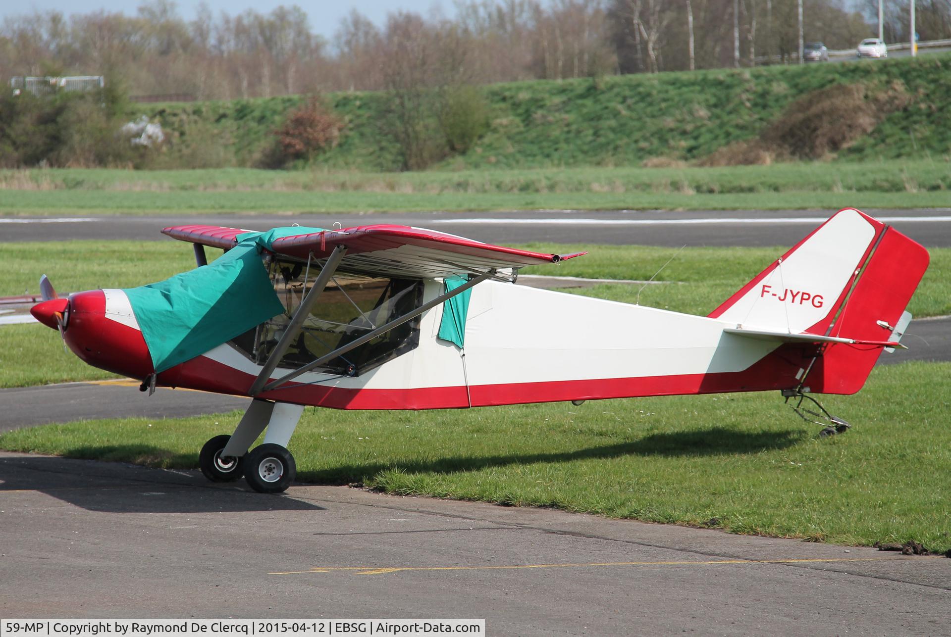 59-MP, Rans S-6 Coyote II C/N 0294585, At home base Saint-Ghislain.
