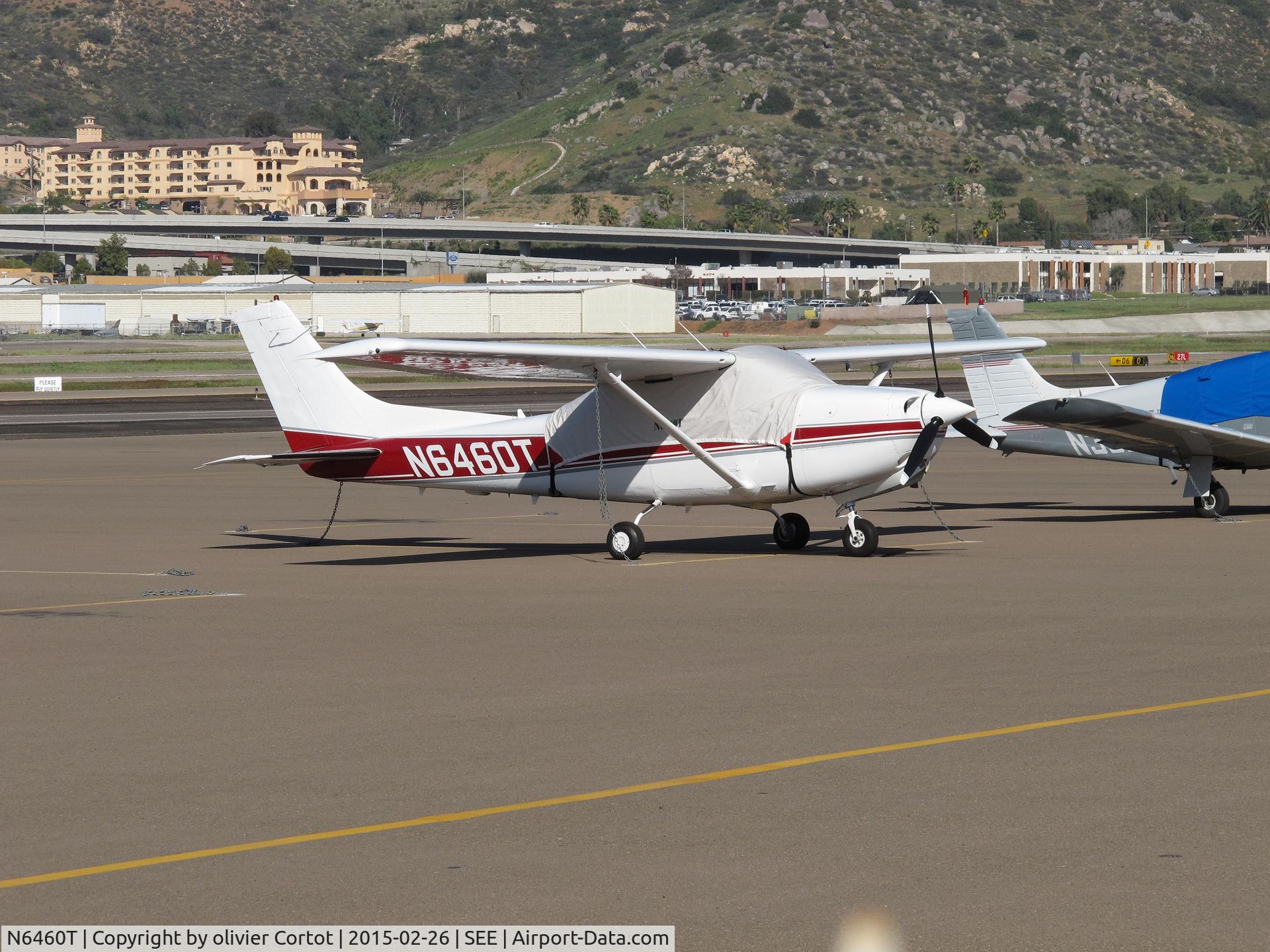 N6460T, 1985 Cessna TR182 Turbo Skylane RG C/N R18202031, Gillespie field