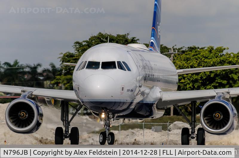 N796JB, 2012 Airbus A320-232 C/N 5060, Ft. Lauderdale
