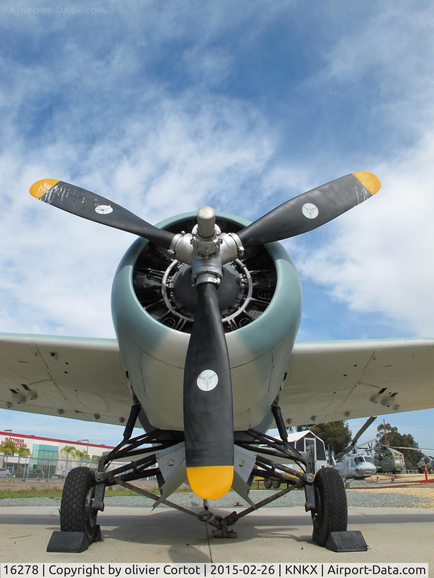 16278, General Motors FM-2 Wildcat C/N 1477, NAS Miramar