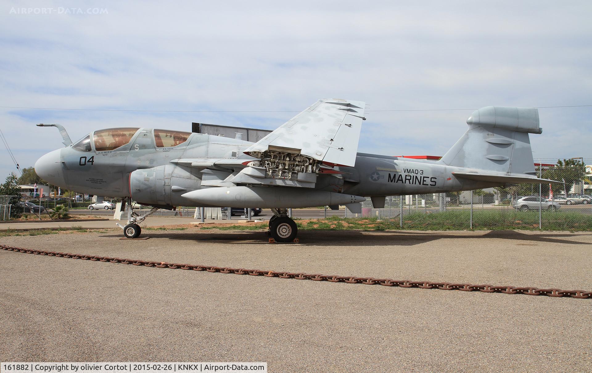 161882, Grumman EA-6B Prowler C/N P-105, Now at the Flying leathernecks museum