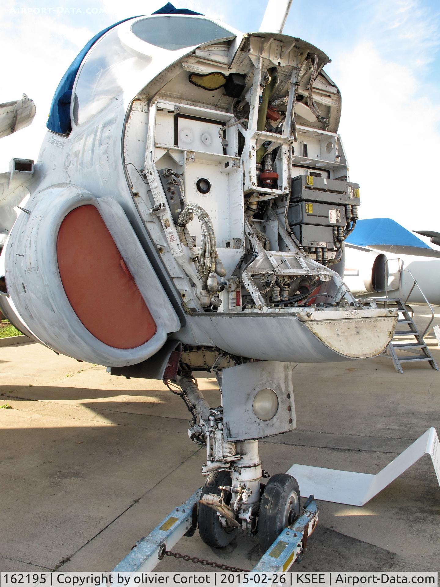162195, Grumman A-6E Intruder C/N I-688, unusual view of an Intruder