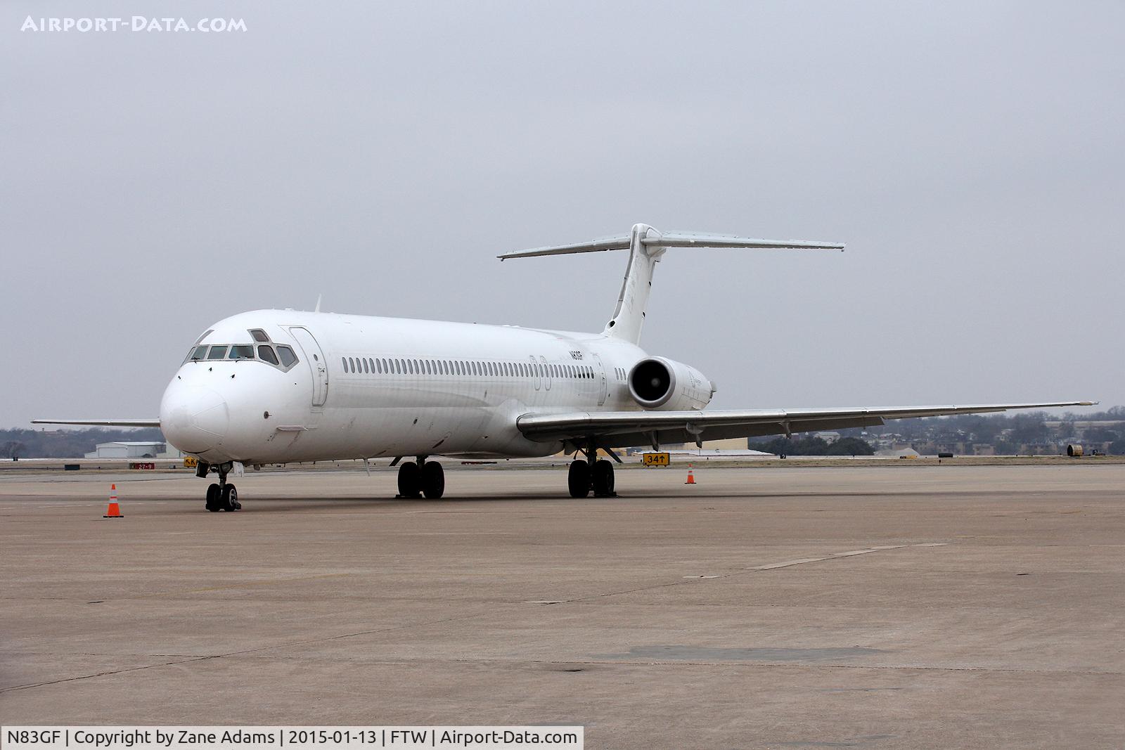 N83GF, 1991 McDonnell Douglas MD-83 (DC-9-83) C/N 49950, At Meacham Field - Fort Worth, TX