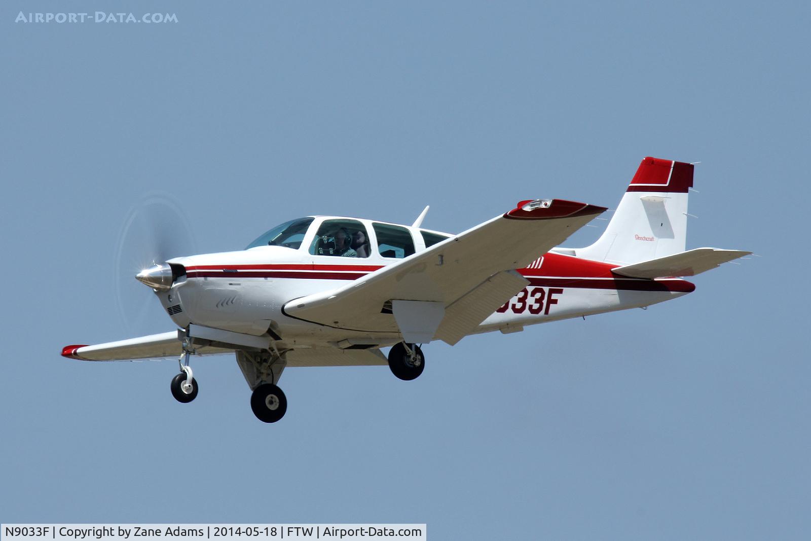 N9033F, 1990 Beech F33A Bonanza C/N CE-1456, At Meacham Field - Fort Worth, TX