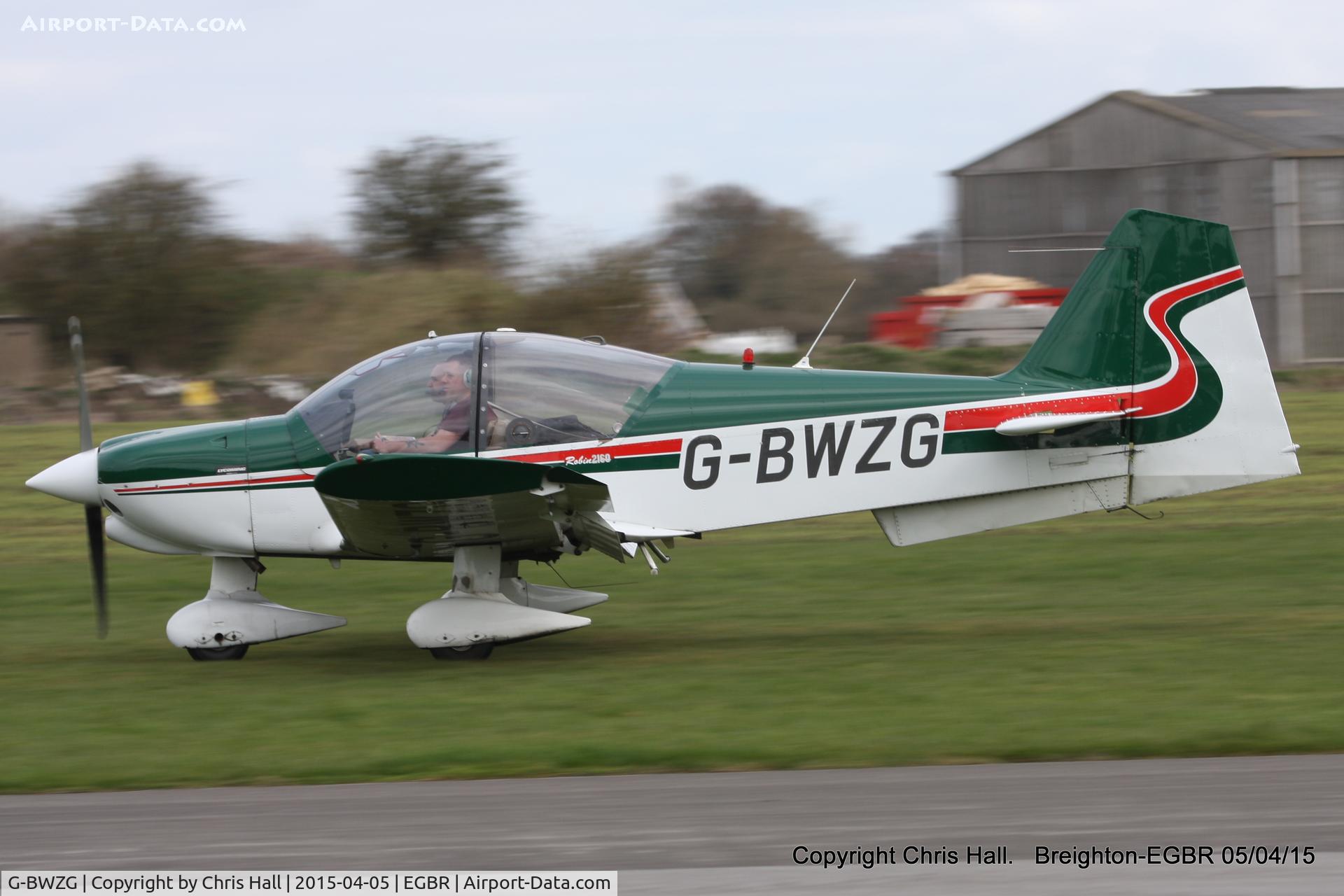 G-BWZG, 1997 Robin R-2160 Alpha Sport C/N 311, at the Easter Homebuilt Aircraft Fly-in