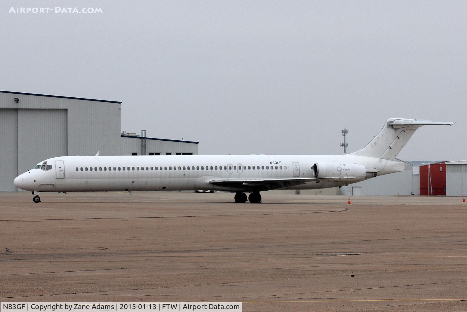 N83GF, 1991 McDonnell Douglas MD-83 (DC-9-83) C/N 49950, At Meacham Field - Fort Worth, TX