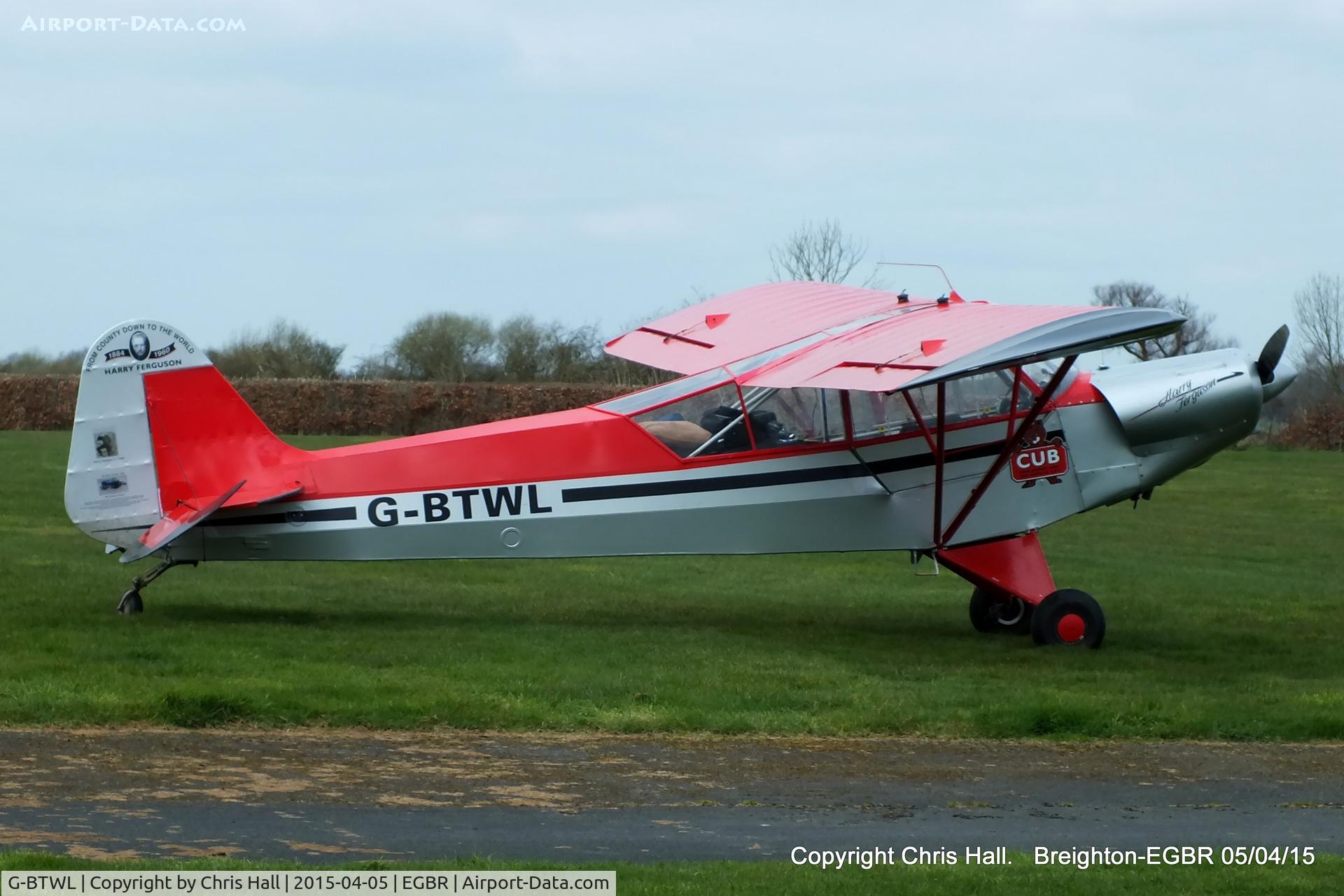 G-BTWL, 1992 Wag-Aero Sport Trainer C/N PFA 108-10893, at the Easter Homebuilt Aircraft Fly-in