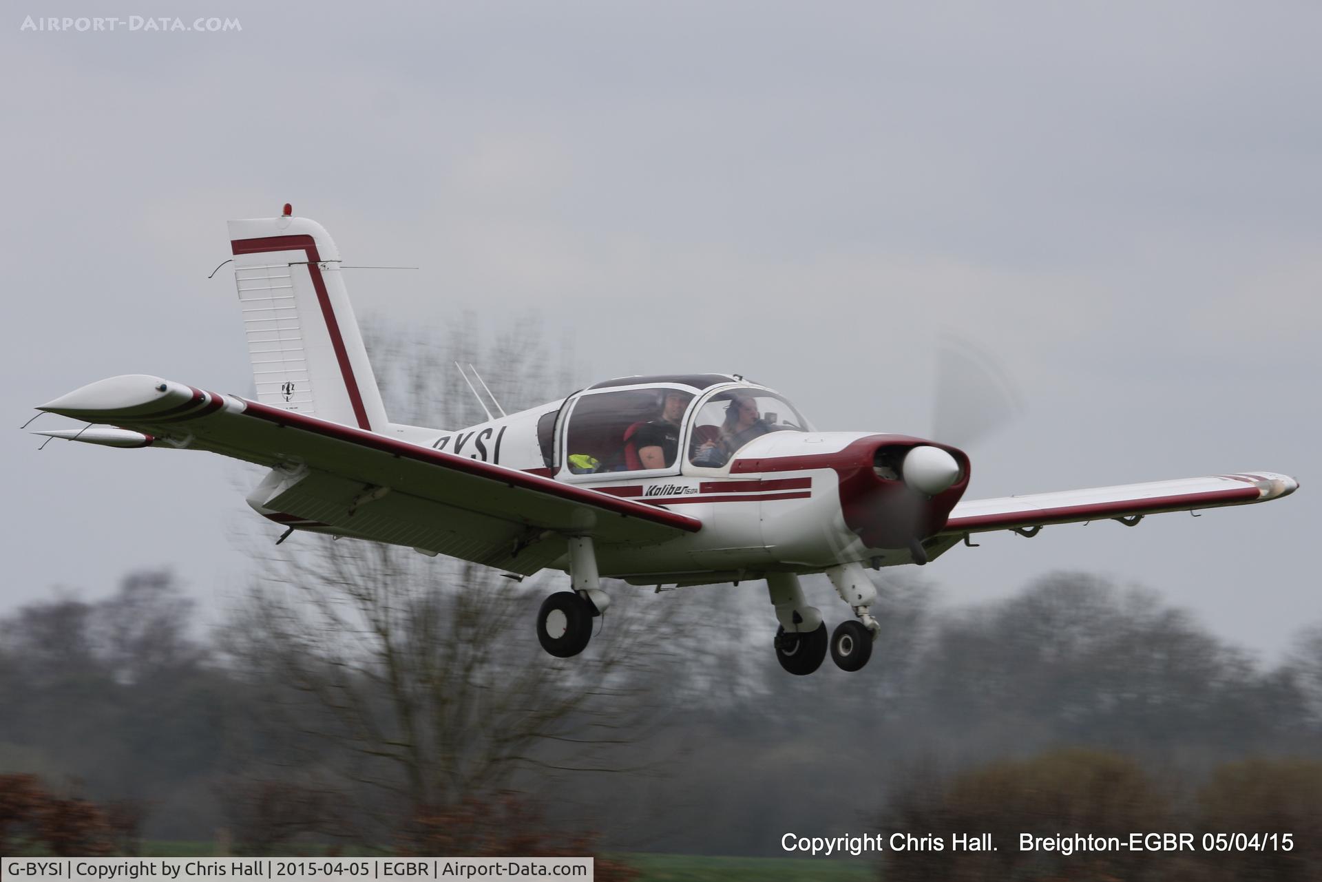G-BYSI, 1999 PZL-Okecie PZL-110 Koliber 160A C/N 04990081, at the Easter Homebuilt Aircraft Fly-in