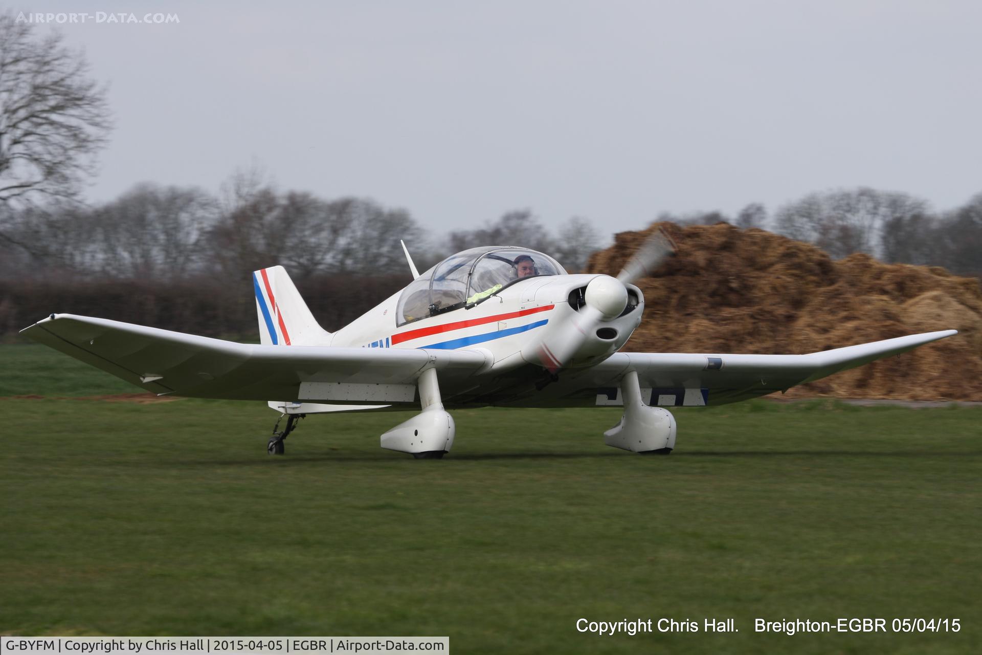 G-BYFM, 2000 Jodel DR-1050 M1 Excellence Replica C/N PFA 304-13237, at the Easter Homebuilt Aircraft Fly-in