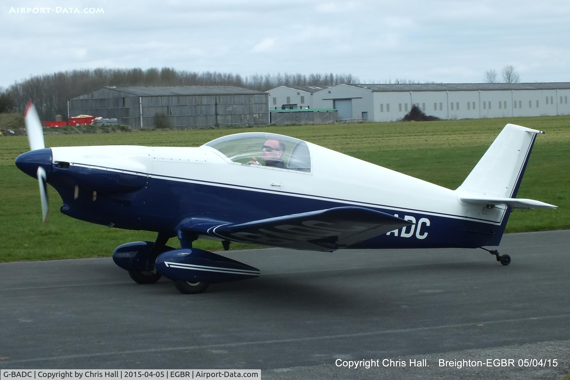 G-BADC, 1980 Rollason Beta B2A C/N PFA 002-10140, at the Easter Homebuilt Aircraft Fly-in