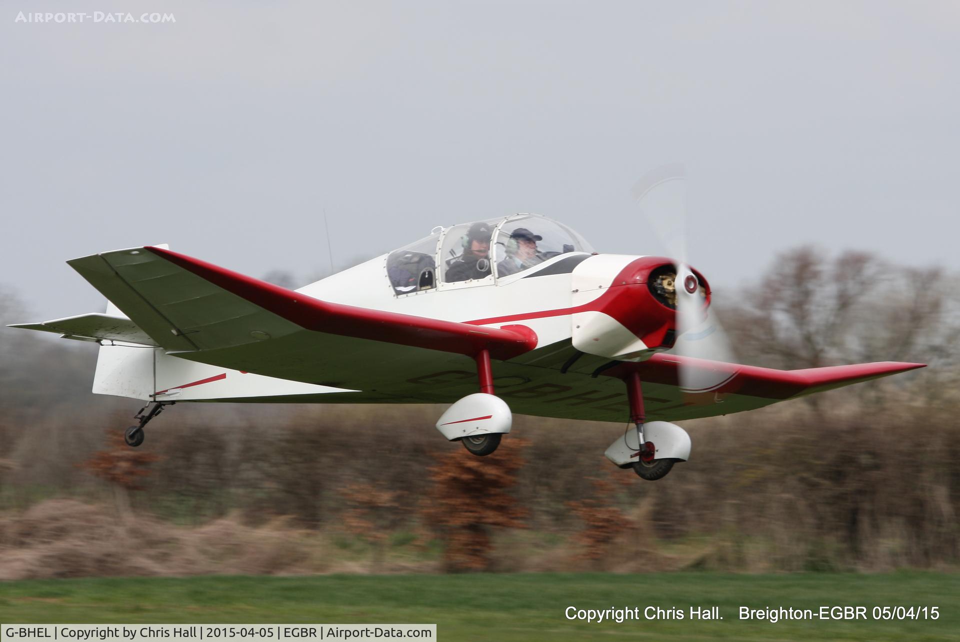 G-BHEL, 1957 SAN Jodel D-117 C/N 735, at the Easter Homebuilt Aircraft Fly-in