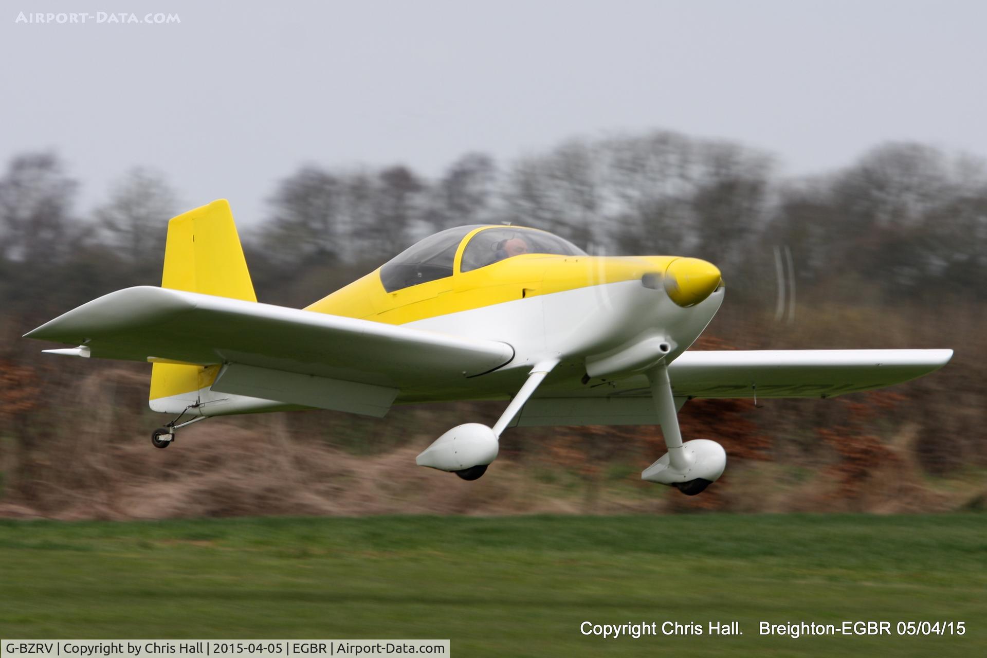 G-BZRV, 2002 Vans RV-6 C/N PFA 181A-13573, at the Easter Homebuilt Aircraft Fly-in