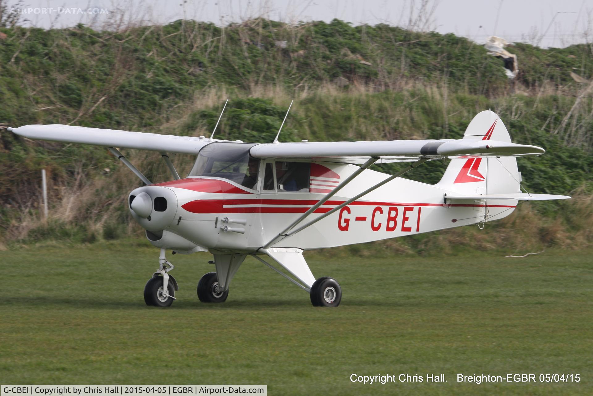 G-CBEI, 1961 Piper PA-22-108 Colt Colt C/N 22-9136, at the Easter Homebuilt Aircraft Fly-in