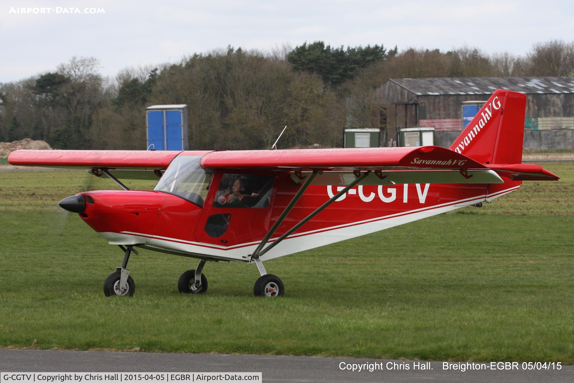 G-CGTV, 2011 ICP MXP-740 Savannah VG Jabiru(1) C/N BMAA/HB/609, at the Easter Homebuilt Aircraft Fly-in