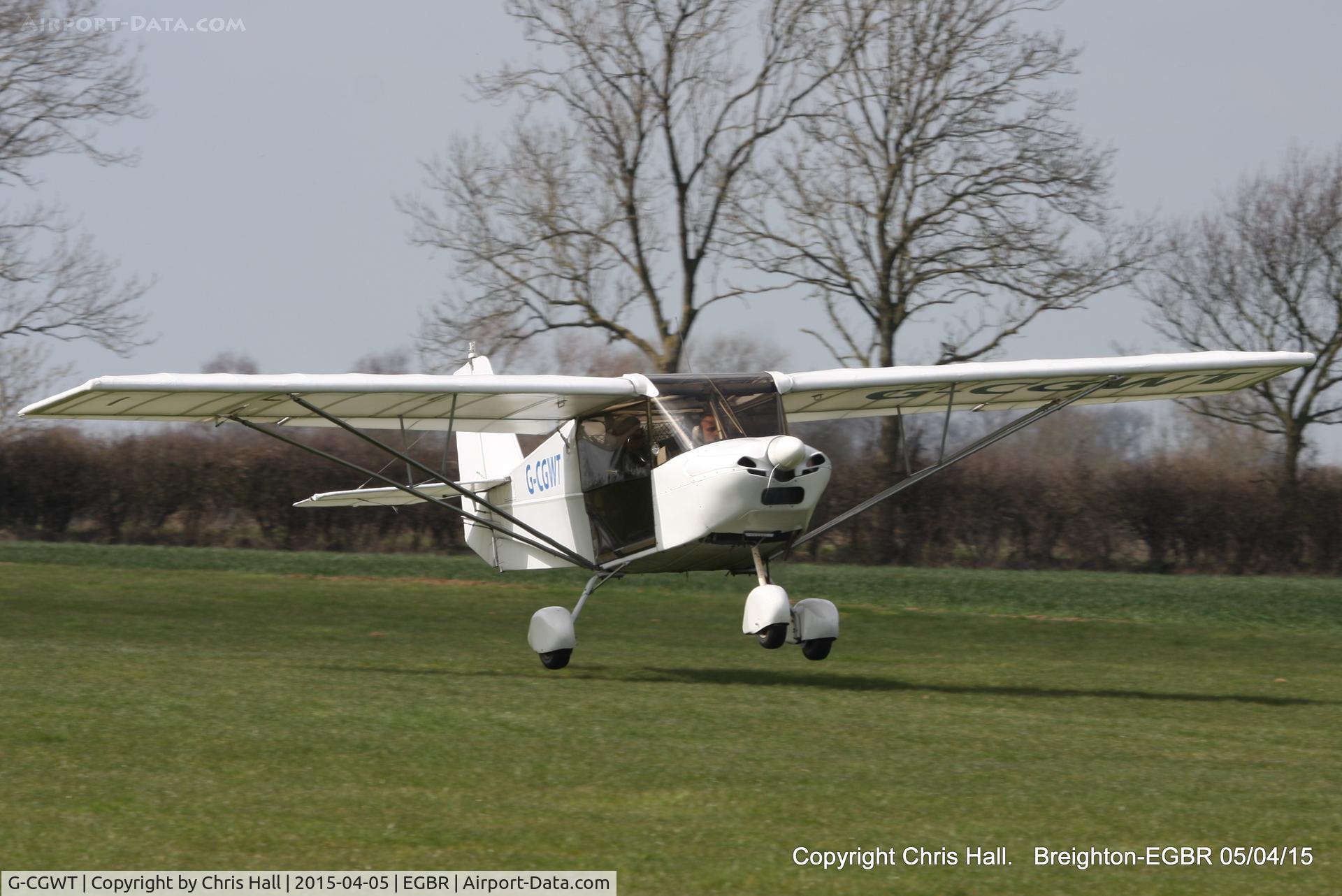 G-CGWT, 2008 Best Off SkyRanger Swift 912(1) C/N BMAA/HB/567, at the Easter Homebuilt Aircraft Fly-in