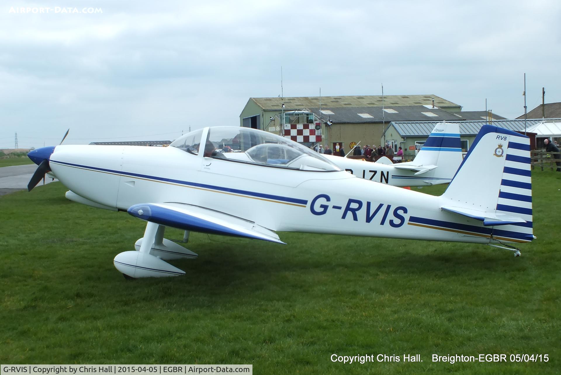 G-RVIS, 2003 Vans RV-8 C/N PFA 303-14031, at the Easter Homebuilt Aircraft Fly-in