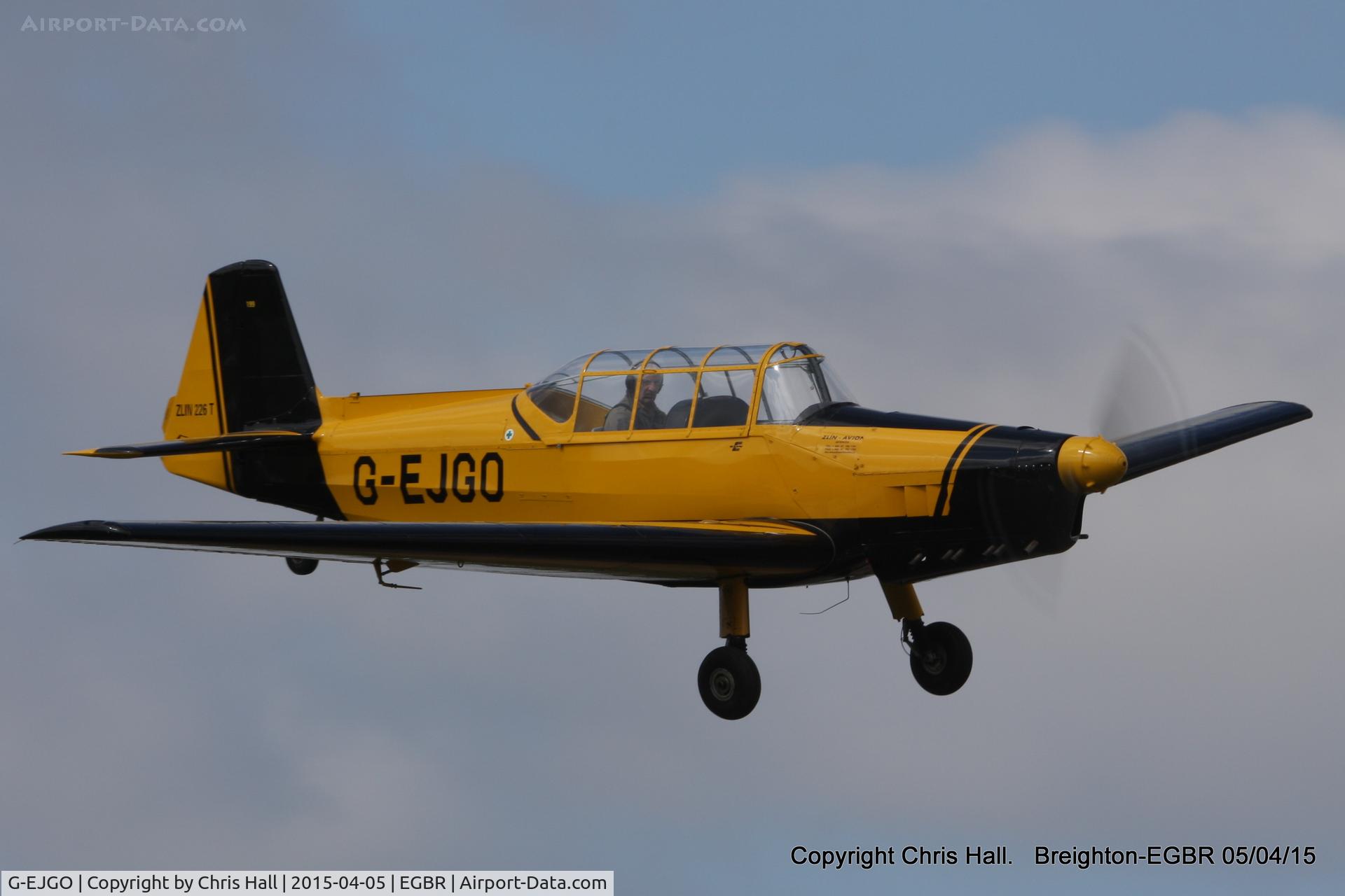 G-EJGO, 1958 Zlin Z-226 Trener C/N 199, at the Easter Homebuilt Aircraft Fly-in