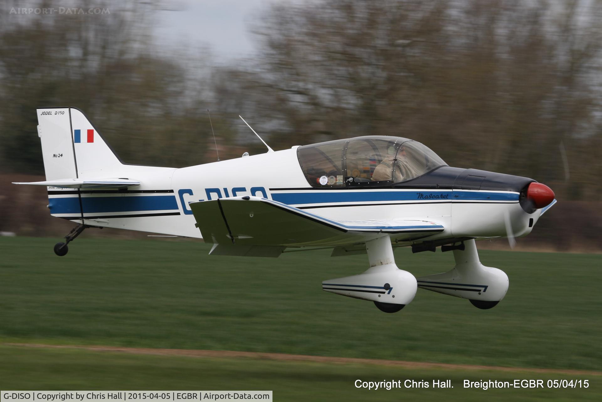 G-DISO, 1963 SAN Jodel D-150 Mascaret C/N 24, at the Easter Homebuilt Aircraft Fly-in