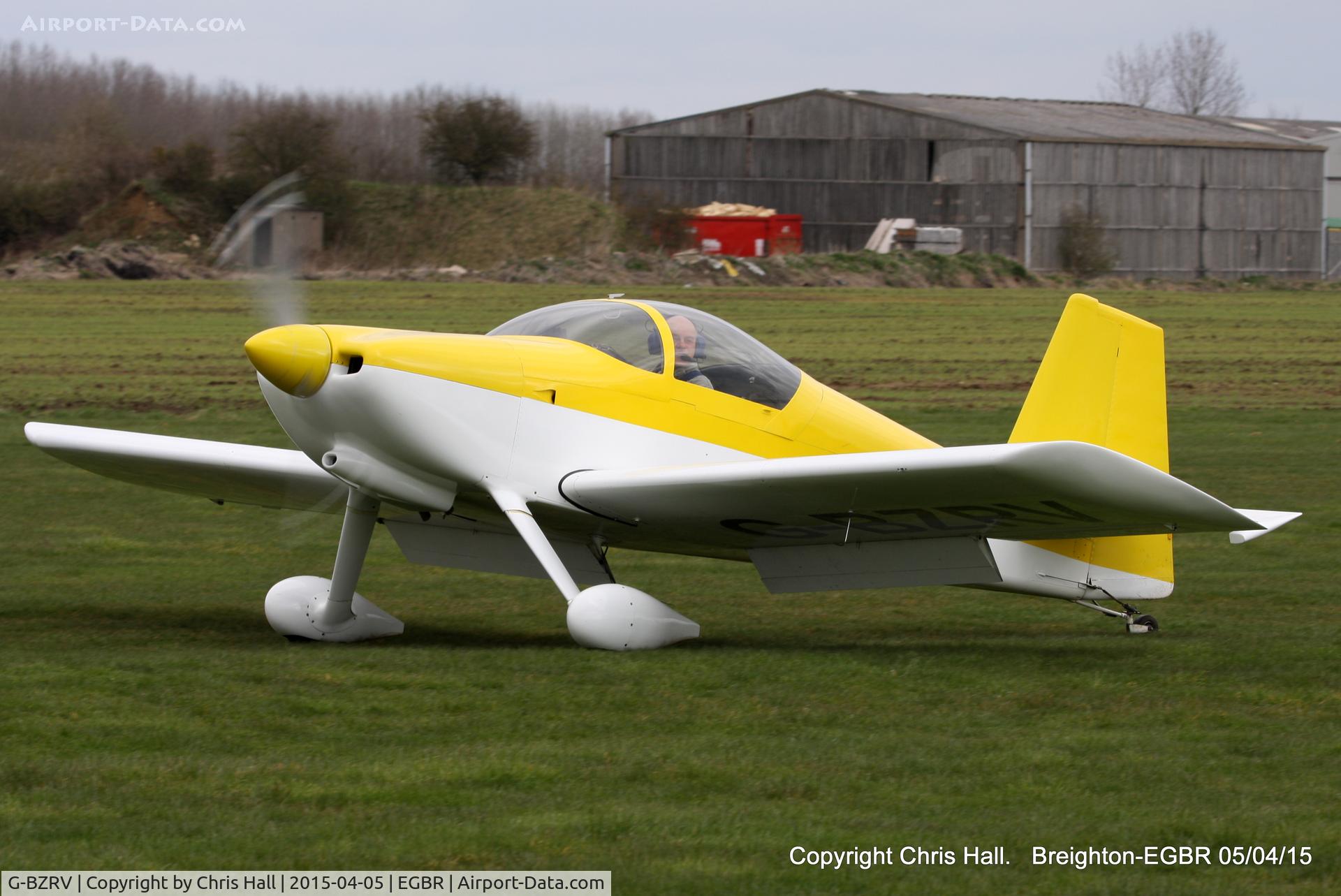G-BZRV, 2002 Vans RV-6 C/N PFA 181A-13573, at the Easter Homebuilt Aircraft Fly-in