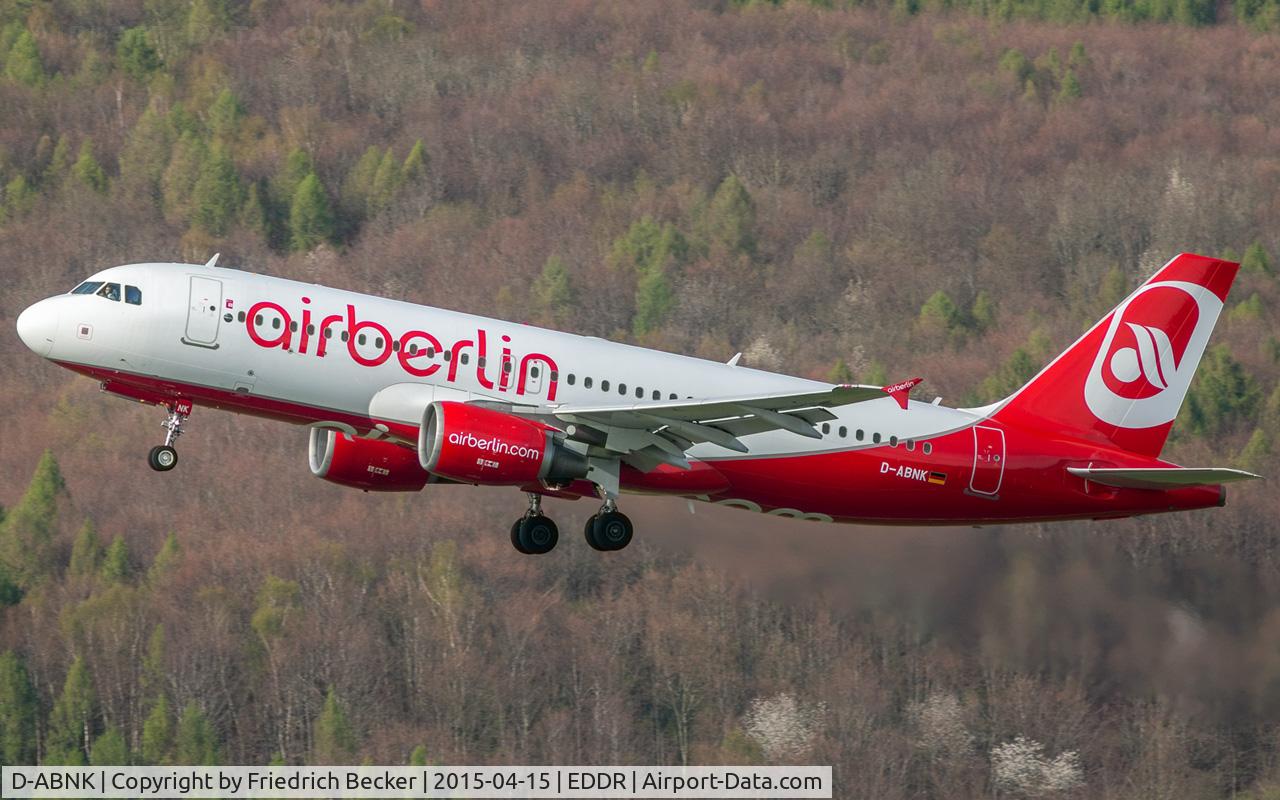 D-ABNK, 2002 Airbus A320-214 C/N 1769, departure to Palma via RW27