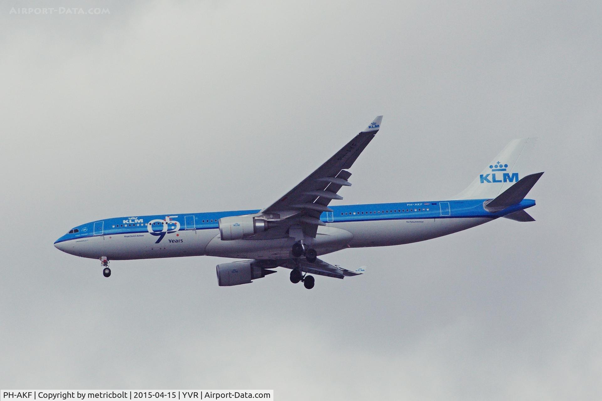 PH-AKF, 2014 Airbus A330-303 C/N 1580, KL681 from AMS