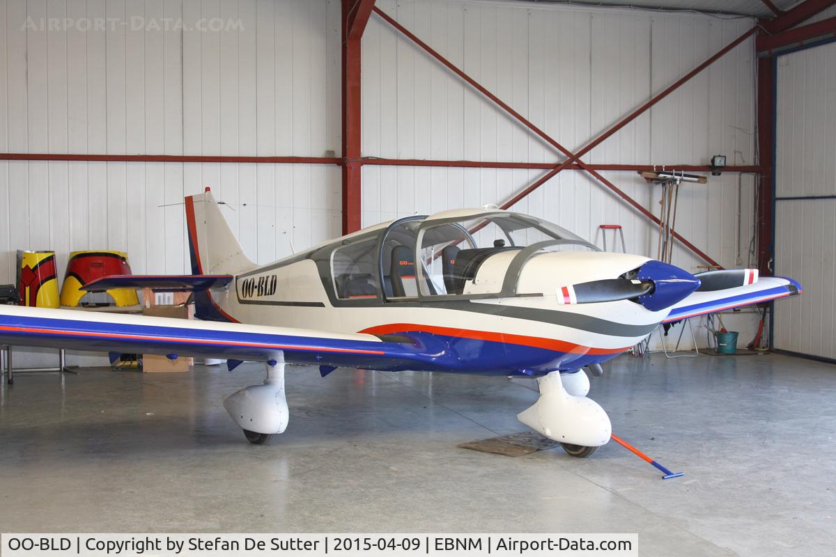 OO-BLD, 1974 Robin HR-100-210 Safari C/N 197, New colours.