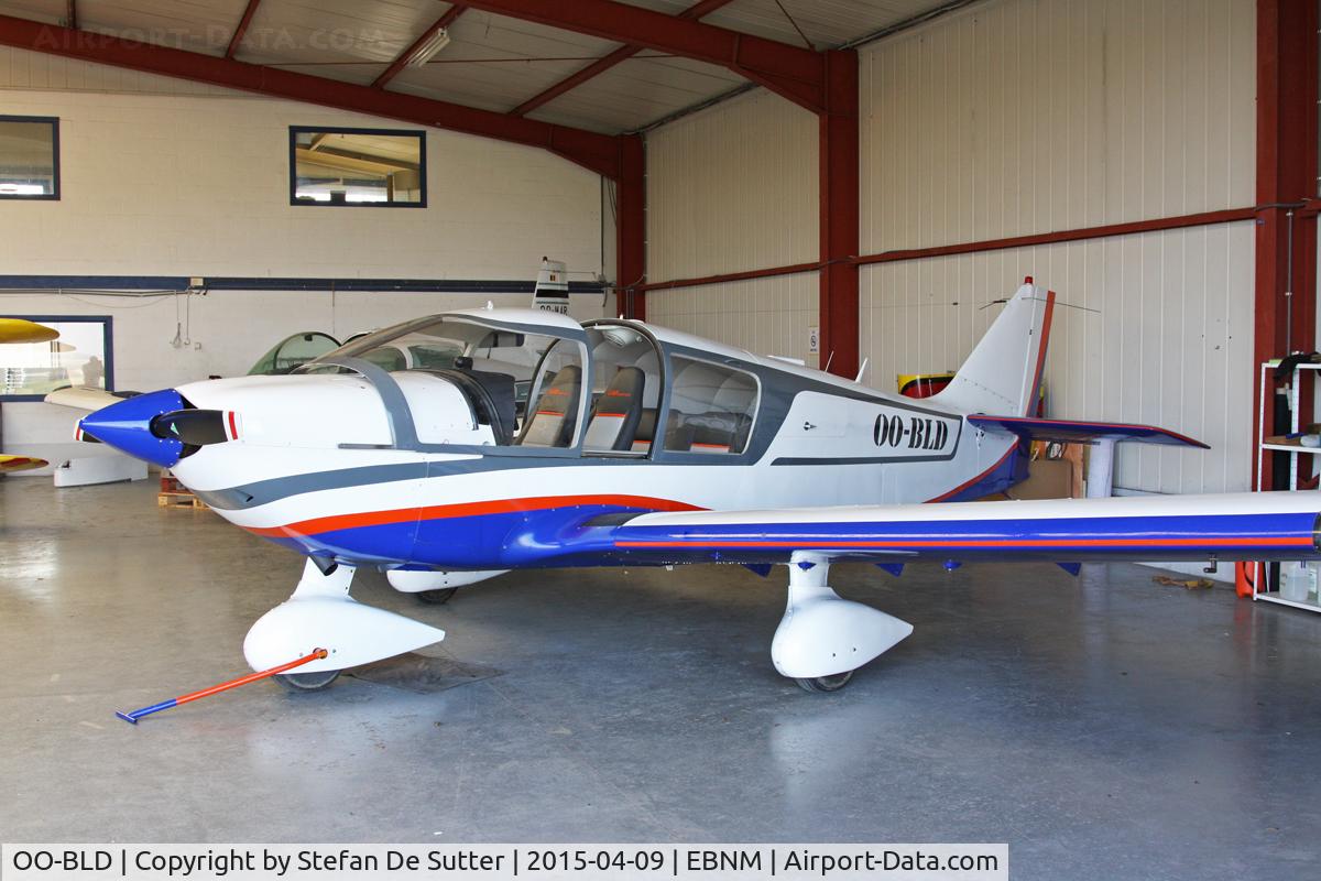 OO-BLD, 1974 Robin HR-100-210 Safari C/N 197, New colours.