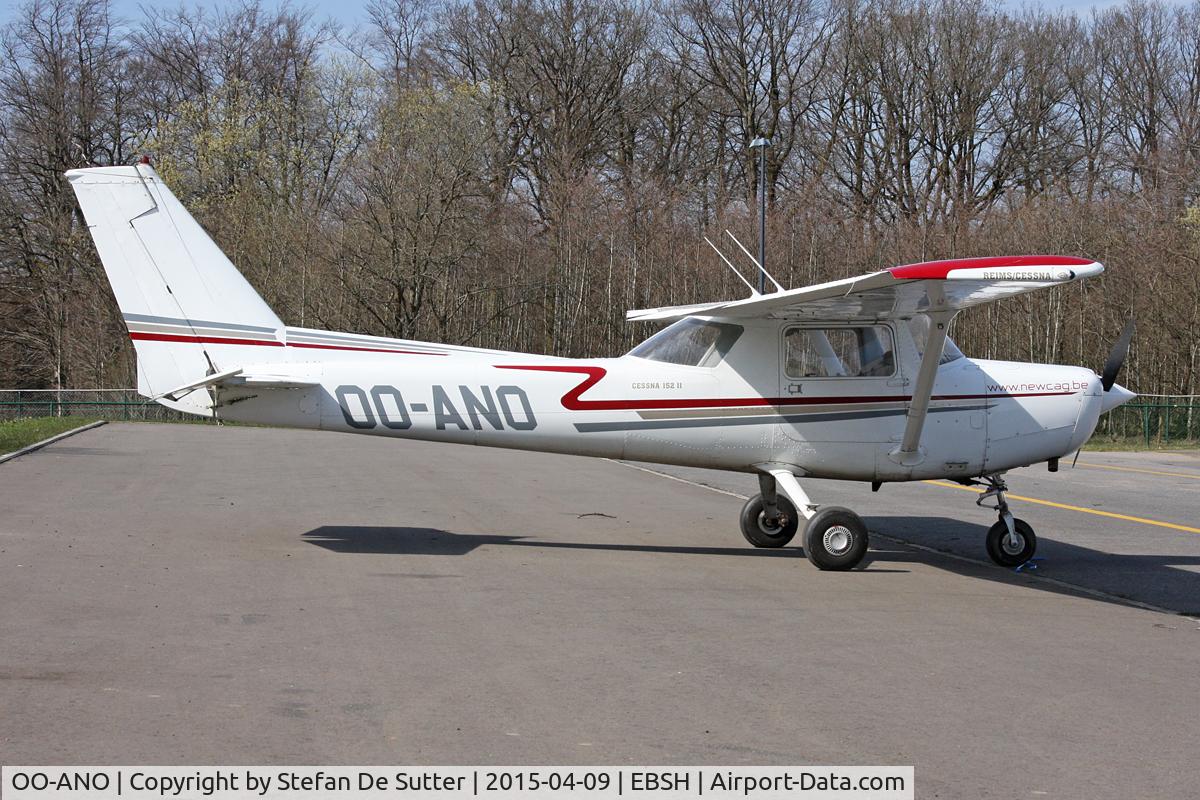 OO-ANO, 1980 Reims F152 C/N 1745, @ EBSH.