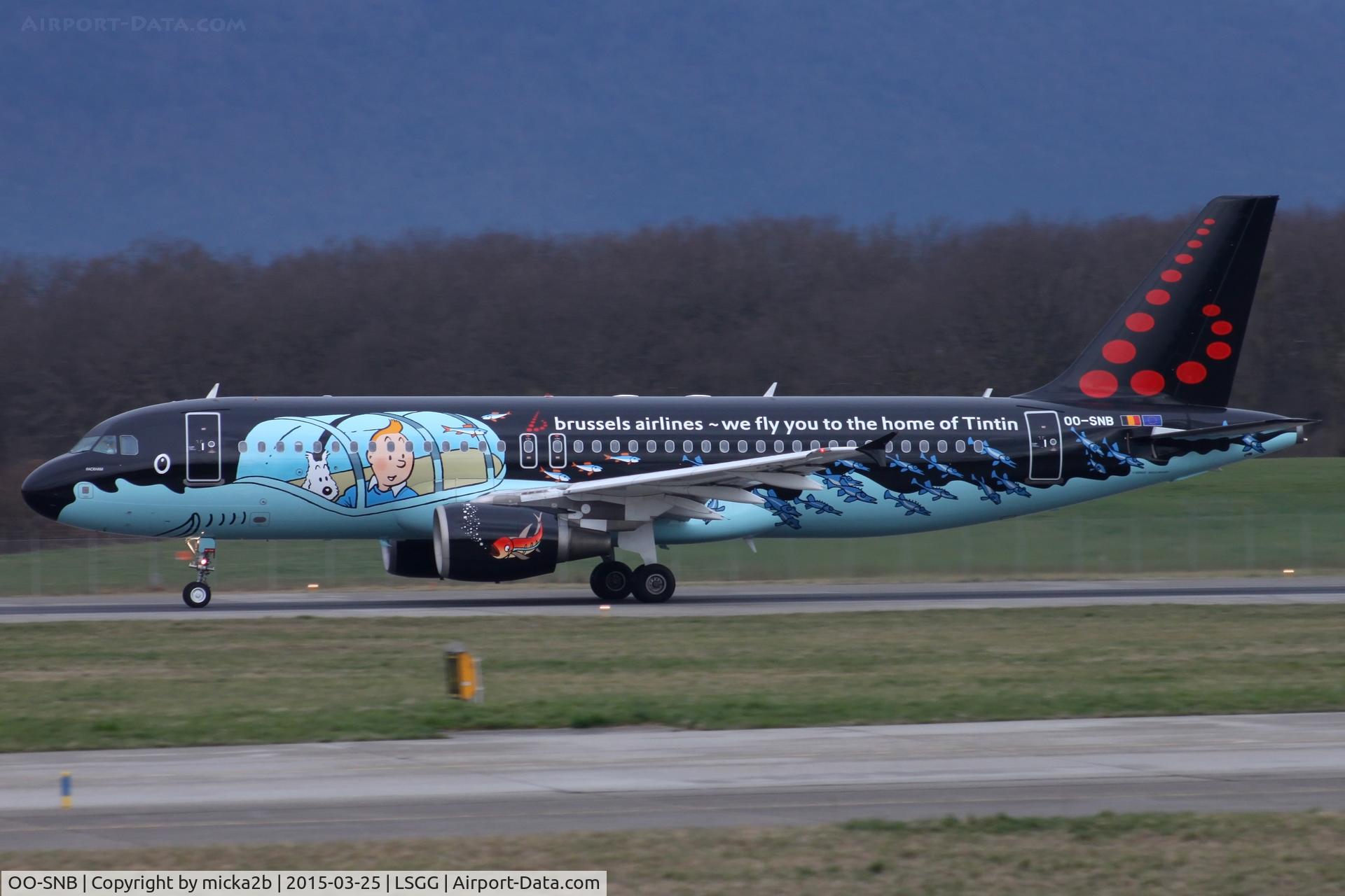 OO-SNB, 2001 Airbus A320-214 C/N 1493, Taxiing