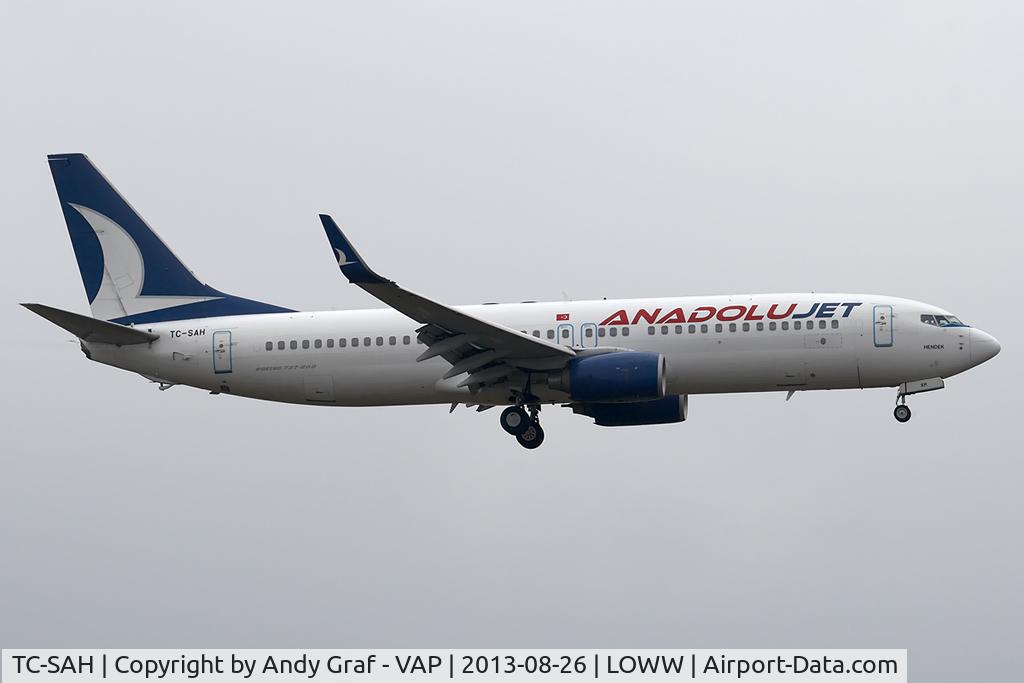 TC-SAH, 2007 Boeing 737-8FH C/N 35092, Andolujet B737-800