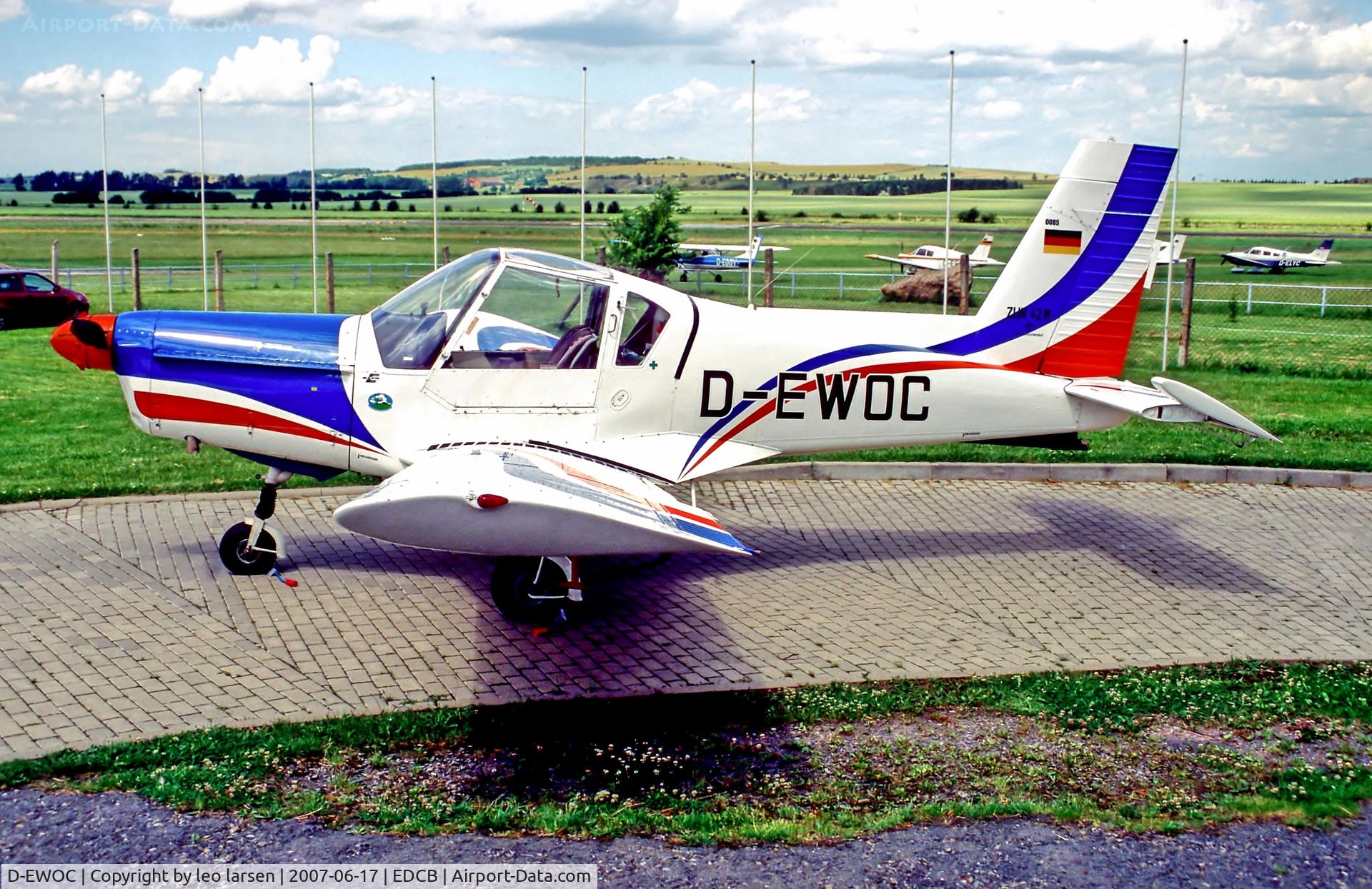 D-EWOC, 1976 Zlin 42M C/N 0085, Ballenstedt 17.6.07.ex DM,DDR-WOC