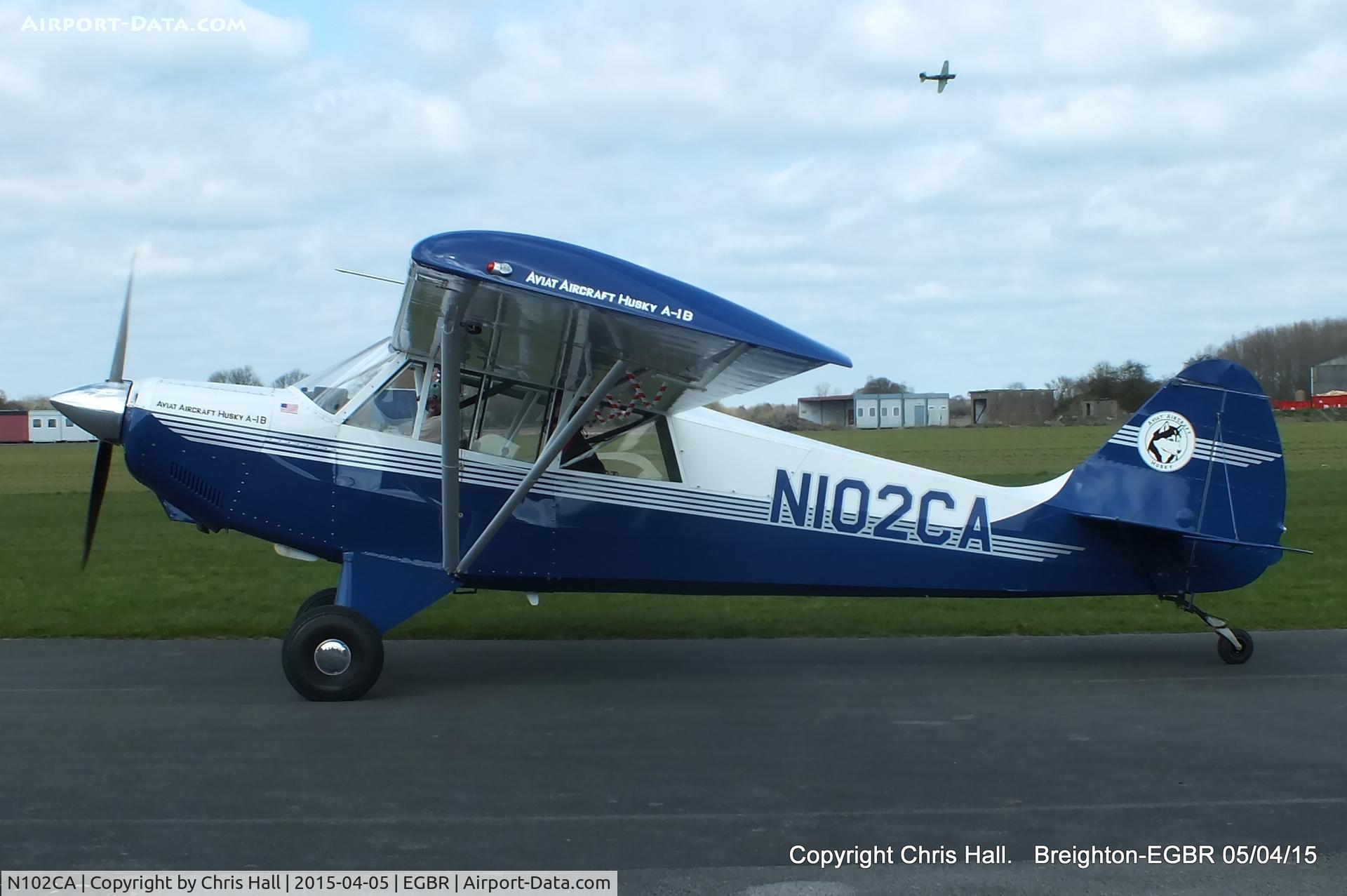 N102CA, 2004 Aviat A-1B Husky C/N 2272, at the Easter Homebuilt Aircraft Fly-in