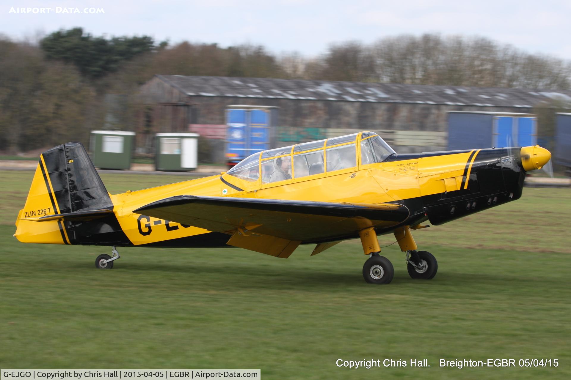 G-EJGO, 1958 Zlin Z-226 Trener C/N 199, at the Easter Homebuilt Aircraft Fly-in