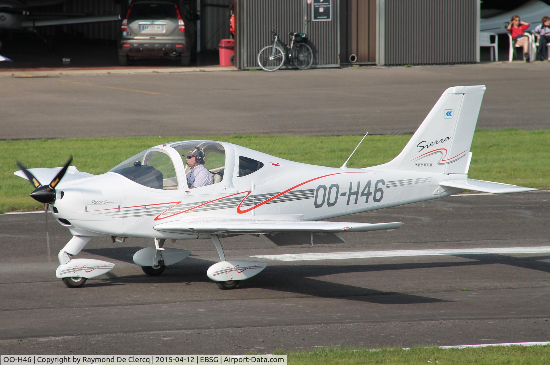 OO-H46, 2015 Tecnam P-2002 Sierra C/N 518, At Saint-Ghislain.