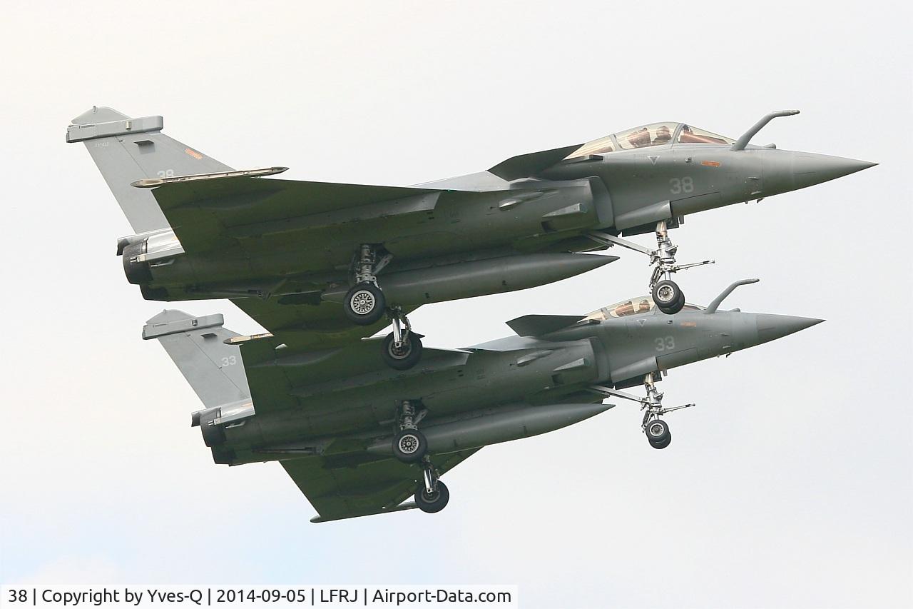 38, 2013 Dassault Rafale M C/N 38, Dassault Rafale M, Short approach rwy 08, Landivisiau Naval Air Base (LFRJ)
