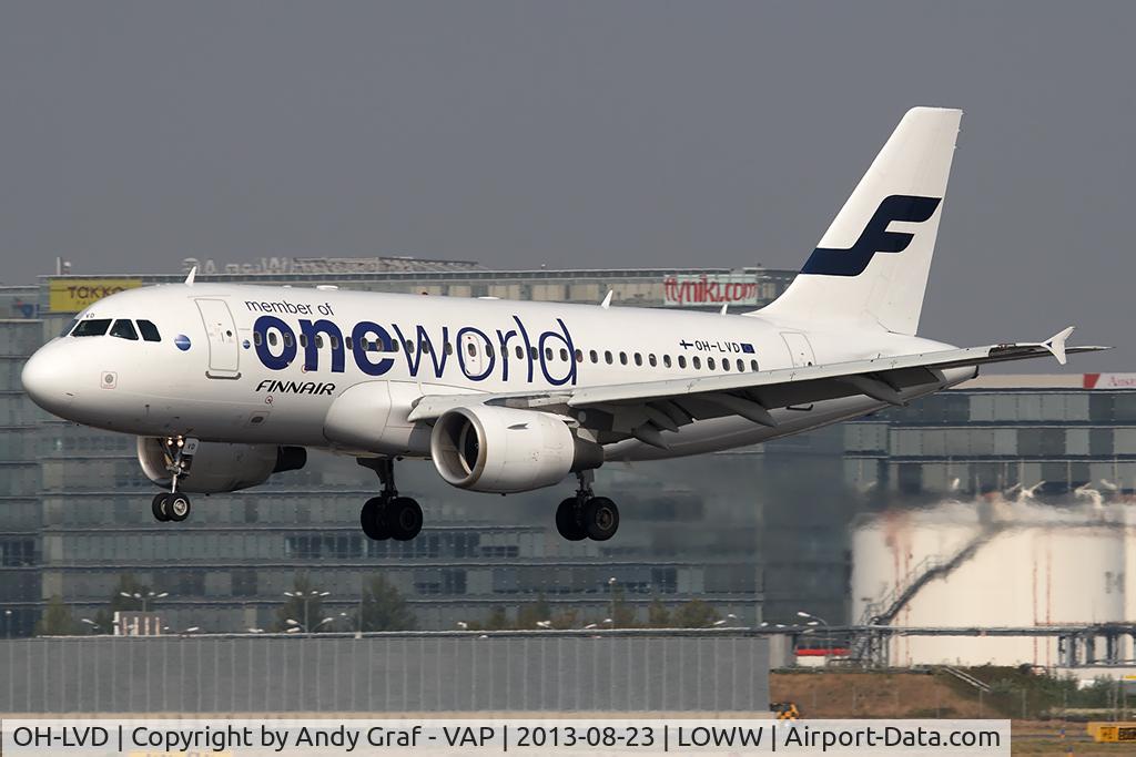 OH-LVD, 2000 Airbus A319-112 C/N 1352, Finnair A319