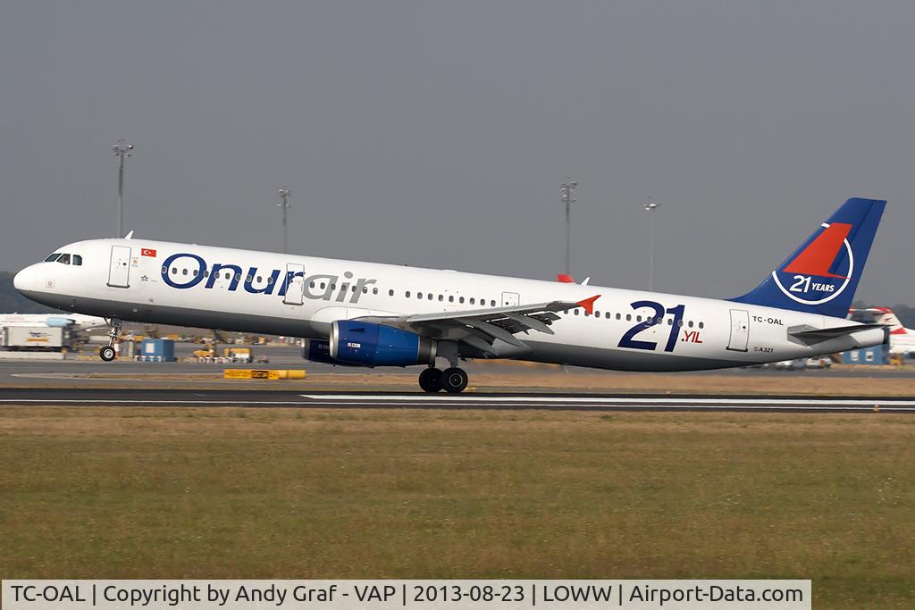 TC-OAL, 1999 Airbus A321-231 C/N 1004, Onurair A321