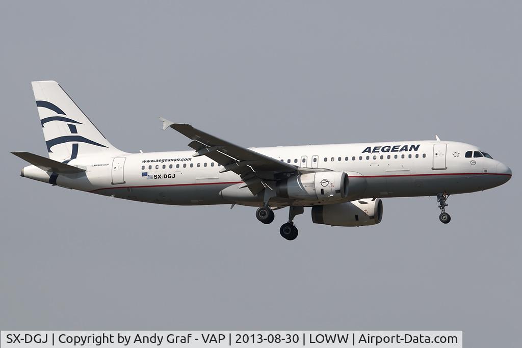 SX-DGJ, 2007 Airbus A320-232 C/N 3316, Aegean A320