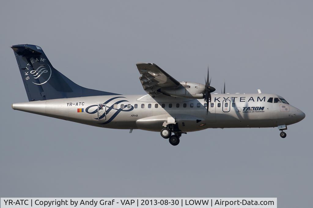 YR-ATC, 1998 ATR 42-512 C/N 589, Tarom ATR42