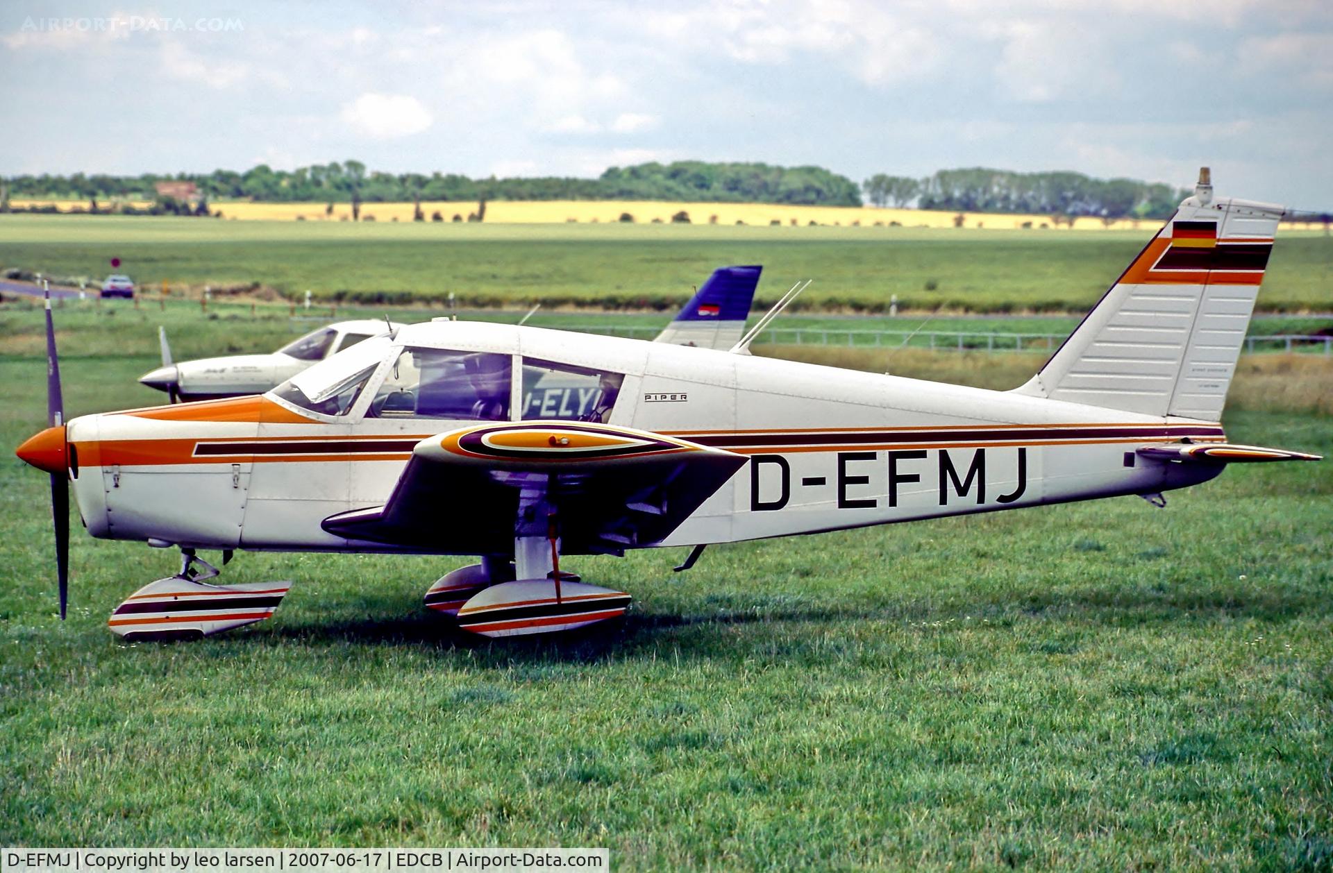 D-EFMJ, 1970 Piper PA-28-140 Cherokee C C/N 28-26832, Ballenstedt Germany 17.6.07