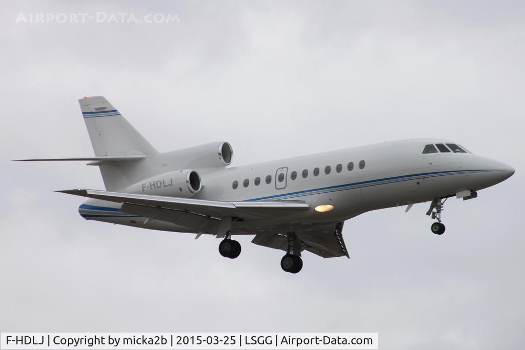 F-HDLJ, 2006 Dassault Falcon 900EX C/N 165, Landing