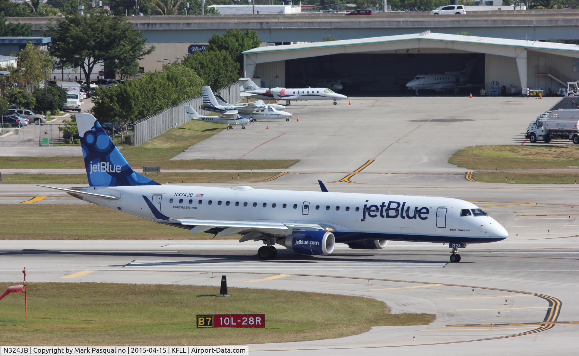 N324JB, 2010 Embraer ERJ-190-100 IGW 190AR C/N 19000388, ERJ 190-100 IGW