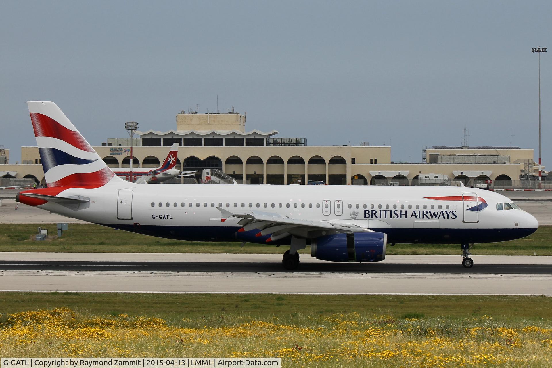 G-GATL, 2002 Airbus A320-233 C/N 1834, A320 G-GATL British Airways