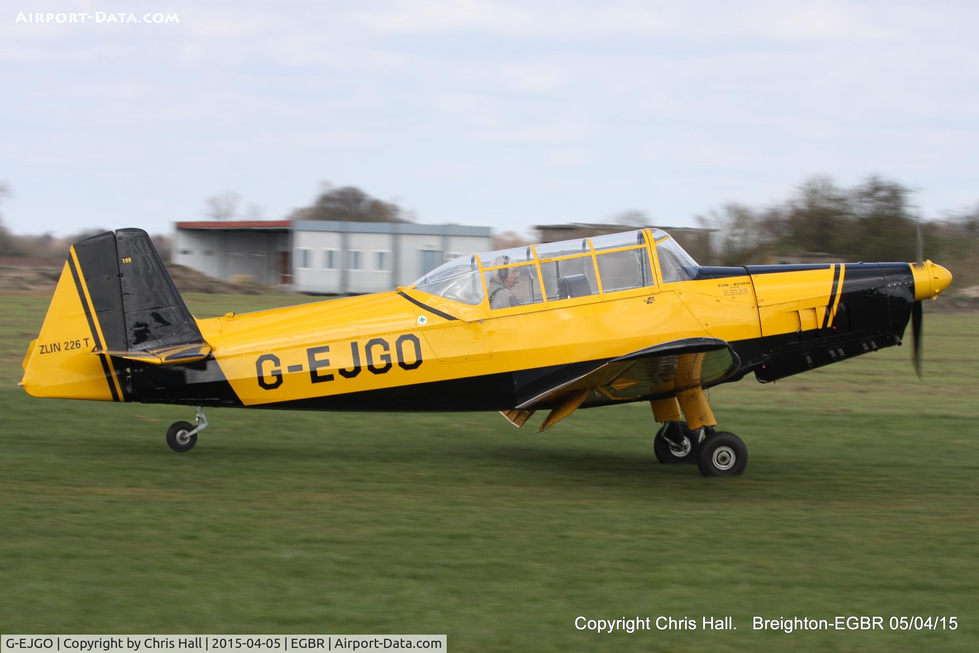G-EJGO, 1958 Zlin Z-226 Trener C/N 199, at the Easter Homebuilt Aircraft Fly-in
